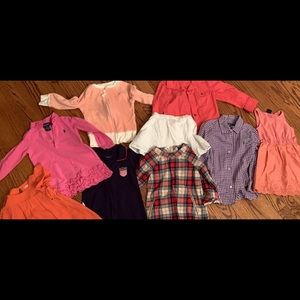 9 pcs 3T girl clothing